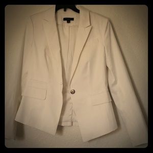 White Ann Taylor blazer